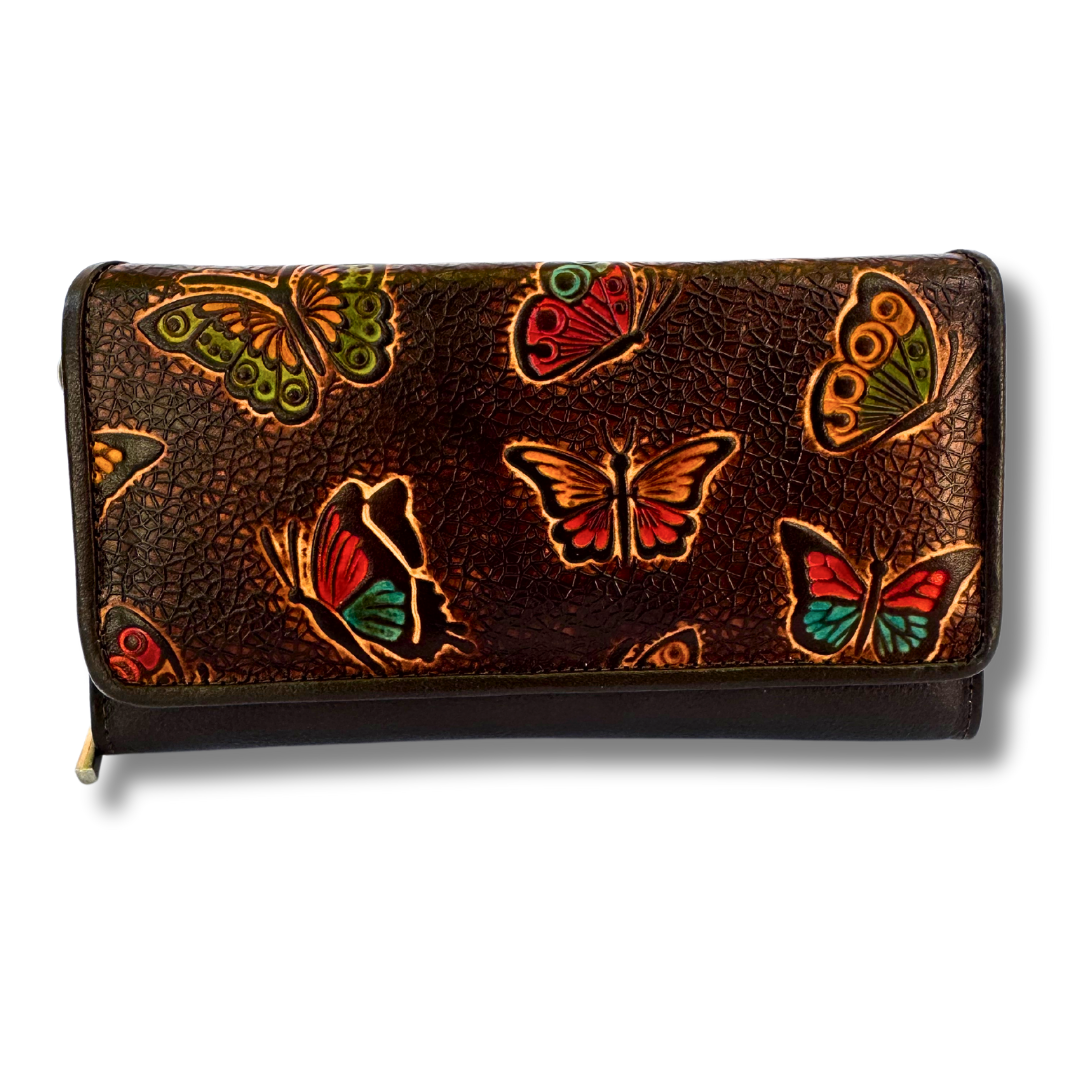 Billetera Dama Correa Cafe M2